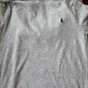 Polo by Ralph Lauren Gray Shirt with Blue Accents
